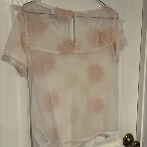 Elegant Lace and sequin Floral Top by Abercrombie and Fitch - Picture 5 of 5